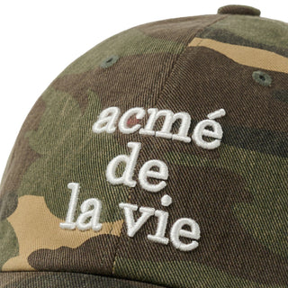 PATTERN 3D EMBO BALL CAP DARK BROWN