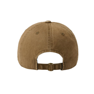 KACHION BASIC LOGO BALL CAP DARK BEIGE
