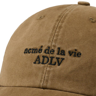 KACHION BASIC LOGO BALL CAP DARK BEIGE