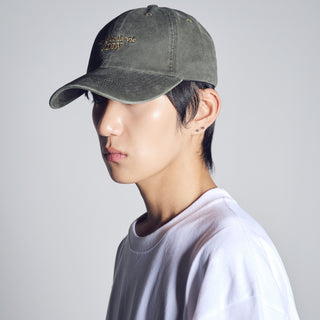 KACHION BASIC LOGO BALL CAP KHAKI