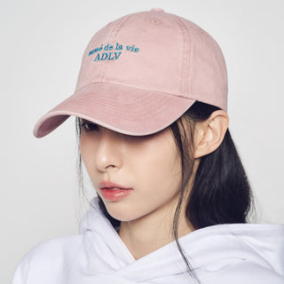 KACHION BASIC LOGO BALL CAP LIGHT PINK