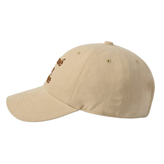 COTTON NAPPING 3D EMBO BALL CAP BEIGE