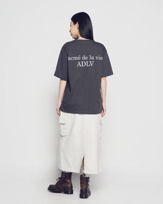 BASIC AC BEAR SHORT SLEEVE T-SHIRT CHARCOAL