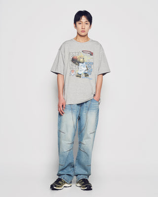 BASKETBALL AC BEAR SHORT SLEEVE T-SHIRT MELANGE