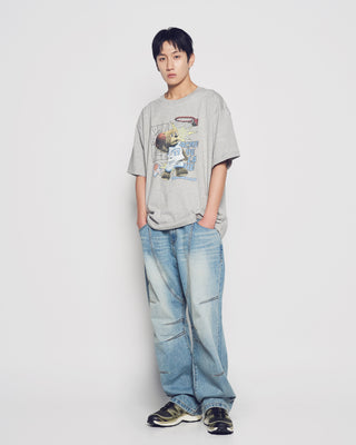 BASKETBALL AC BEAR SHORT SLEEVE T-SHIRT MELANGE
