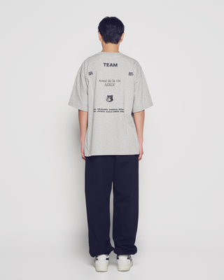 TEAM ACME DE LA VIE SHORT SLEEVE T-SHIRT MELANGE