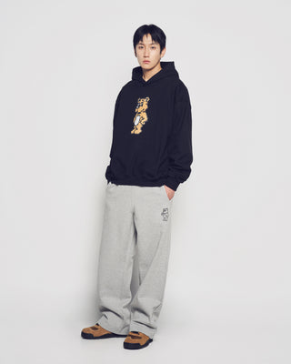 BLOCK AC BEAR HOODIE BLACK