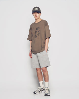 AC BEAR EMBROIDERY TWO TONE BALL CAP GREEN