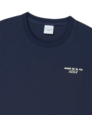 NEON BASIC LOGO SHORT SLEEVE T-SHIRT DARK NAVY