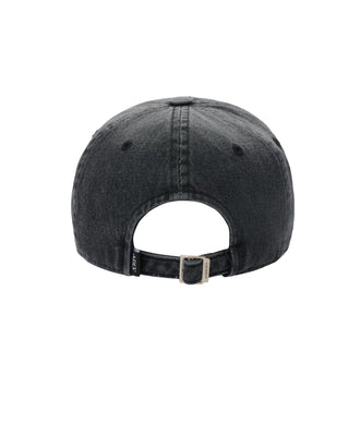 STUD POINT WASHED BALL CAP BLACK