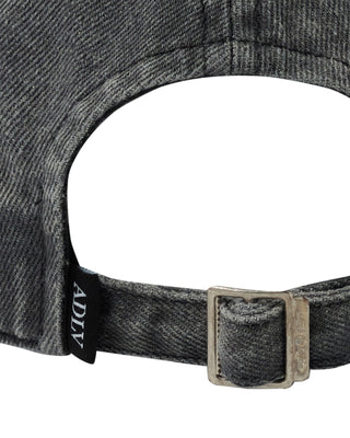 STUD POINT WASHED BALL CAP CHARCOAL
