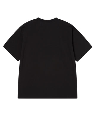 LINE FRIENDS BROWN STAR SHORT SLEEVE T-SHIRT BLACK