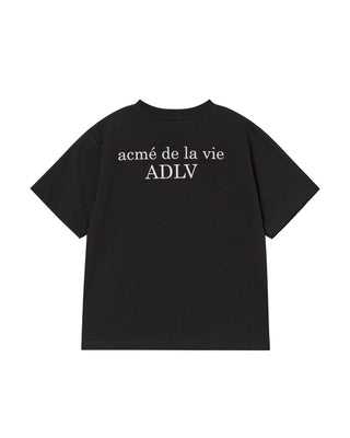 KIDS BASIC AC BEAR SHORT SLEEVE T-SHIRT BLACK
