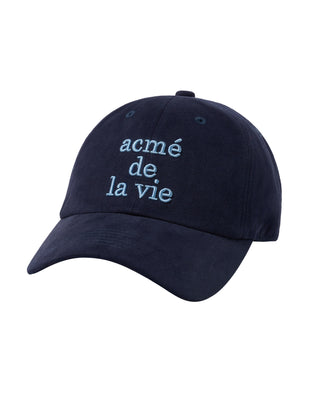 COTTON NAPPING 3D EMBO BALL CAP NAVY
