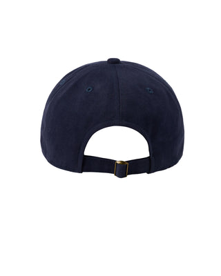 COTTON NAPPING 3D EMBO BALL CAP NAVY