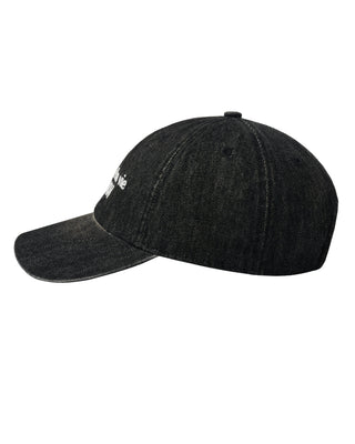 PIGMENT BASIC BIG LOGO BALL CAP BLACK