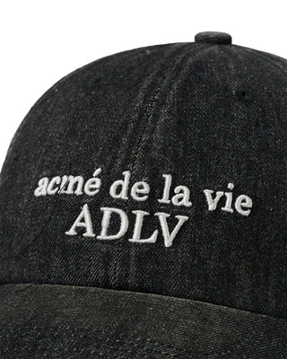 PIGMENT BASIC BIG LOGO BALL CAP BLACK