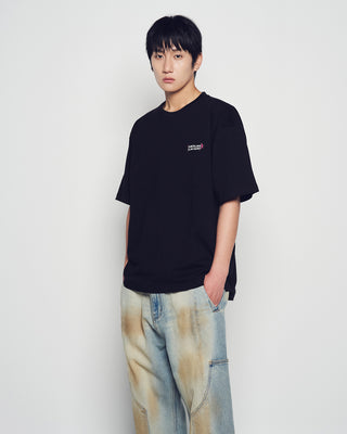 SLEEPING LINE FRIENDS SHORT SLEEVE T-SHIRT BLACK