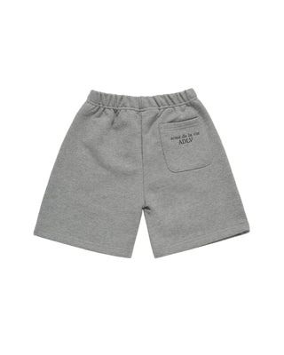 KIDS BASIC AC BEAR SHORT PANTS MELANGE