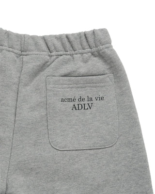 KIDS BASIC AC BEAR SHORT PANTS MELANGE