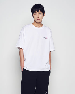 SLEEPING LINE FRIENDS SHORT SLEEVE T-SHIRT WHITE