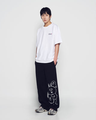 SLEEPING LINE FRIENDS SHORT SLEEVE T-SHIRT WHITE
