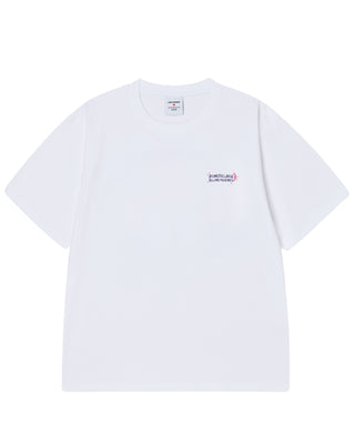 SLEEPING LINE FRIENDS SHORT SLEEVE T-SHIRT WHITE