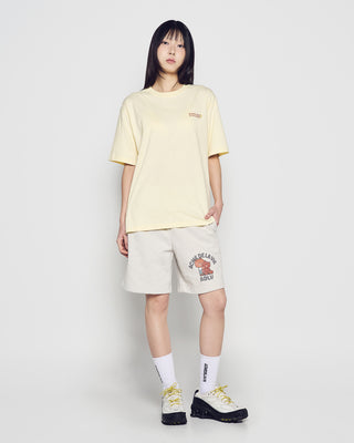 SLEEPING LINE FRIENDS SHORT SLEEVE T-SHIRT LIGHT YELLOW