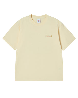 SLEEPING LINE FRIENDS SHORT SLEEVE T-SHIRT LIGHT YELLOW
