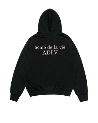 NEW ADLV BABY FACE DONUTS 1 HOODIE BLACK