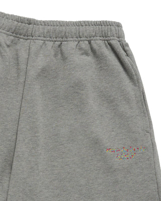 MIXED THREAD SHORT PANTS MELANGE