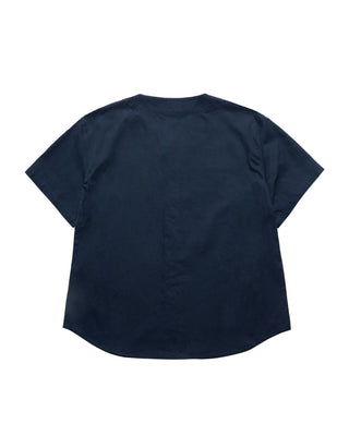 AC BEAR BASEBALL SHORT SLEEVE SHIRT NAVY