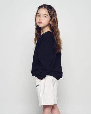 KIDS FOOTBALL AC BEAR SWEATSHIRT BLACK
