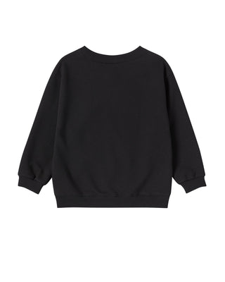 KIDS FOOTBALL AC BEAR SWEATSHIRT BLACK