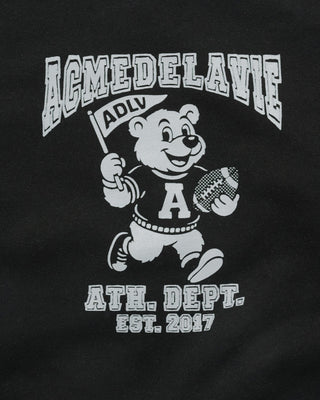 KIDS FOOTBALL AC BEAR SWEATSHIRT BLACK