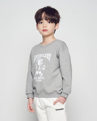 KIDS FOOTBALL AC BEAR SWEATSHIRT MELANGE
