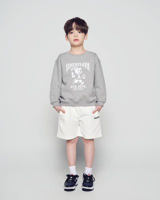 KIDS FOOTBALL AC BEAR SWEATSHIRT MELANGE