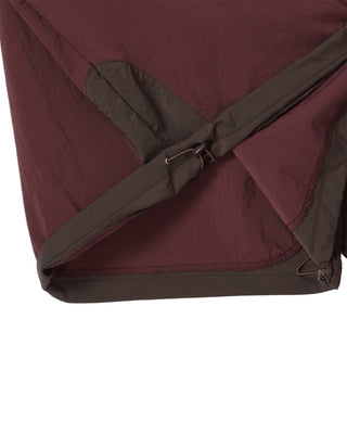 WOVEN STRETCH SWEATSHIRT WINE
