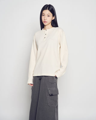 WOMAN PIGMENT LONG SKIRT CHARCOAL