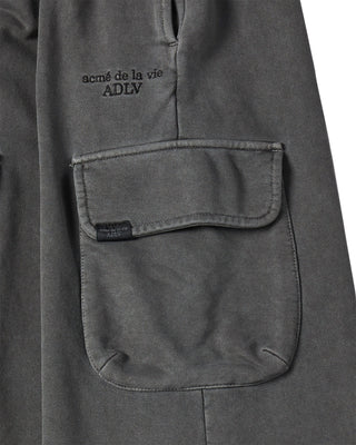 WOMAN PIGMENT LONG SKIRT CHARCOAL