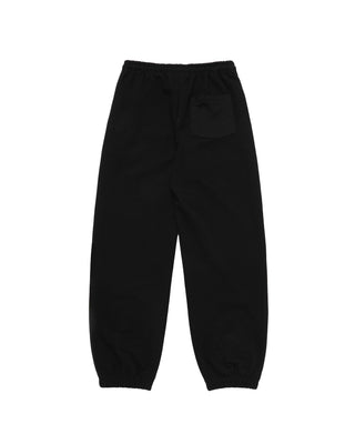 MIXED THREAD JOGGER PANTS BLACK