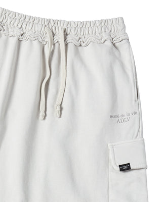 WOMAN PIGMENT LONG SKIRT LIGHT GRAY