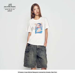 JMB WOMAN BOONE SHORT SLEEVE T-SHIRT CREAM