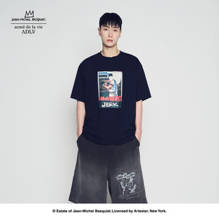 JMB BASEBALL PLAYER SHORT SLEEVE T-SHIRT DARK NAVY