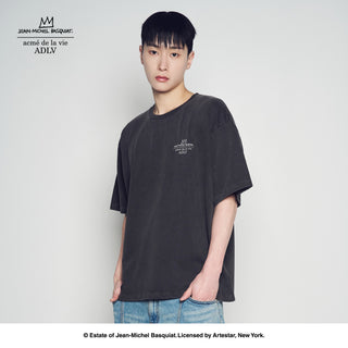 JMB INTERIOR DRAWING PIGMENT SHORT SLEEVE T-SHIRT CHARCOAL