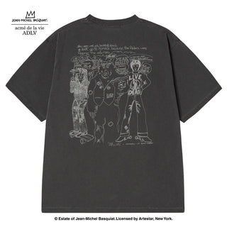JMB INTERIOR DRAWING PIGMENT SHORT SLEEVE T-SHIRT CHARCOAL