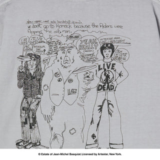 JMB INTERIOR DRAWING PIGMENT SHORT SLEEVE T-SHIRT LIGHT GRAY