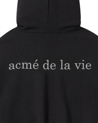 STAND 2D AC BEAR HOODIE ZIP UP BLACK