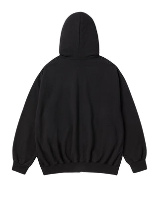 AC POINT STANDARD HOODIE ZIP UP BLACK