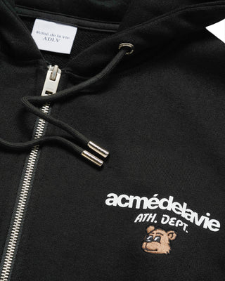 AC POINT STANDARD HOODIE ZIP UP BLACK